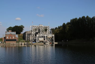 Buildings at waterfront