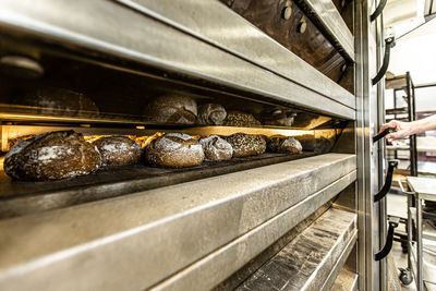 Close-up of food in store