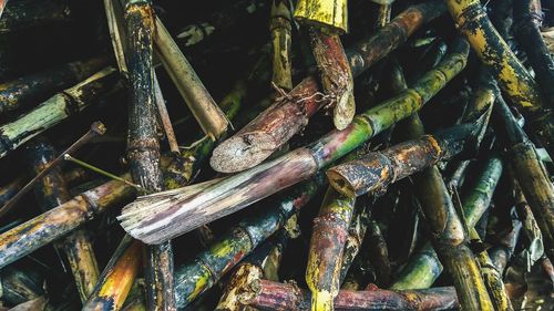 Full frame shot of rusty metal