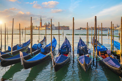 Boats in grand canal