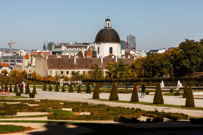 Buildings in city