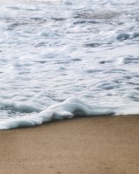 Scenic view of sea waves