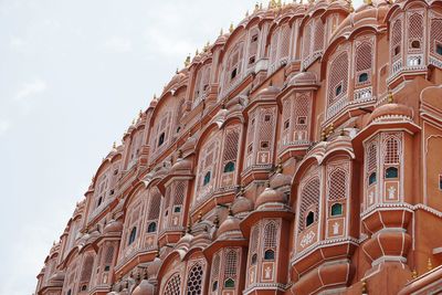 Low angle view of building against sky