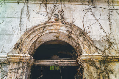 Low angle view of old building