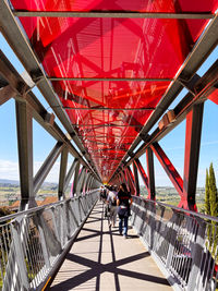 Low angle view of bridge