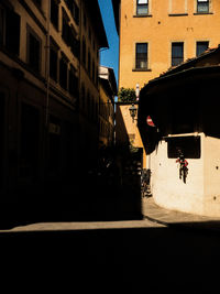 Street amidst buildings in city