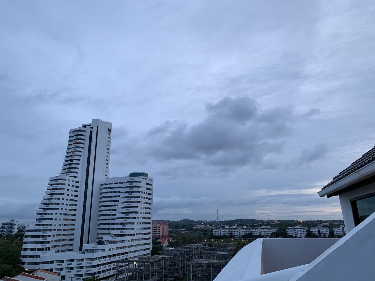 MODERN BUILDINGS AGAINST SKY