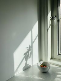 View of bowl on table at home