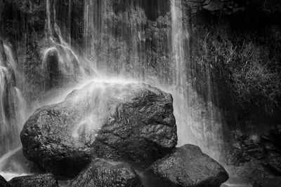 View of waterfall