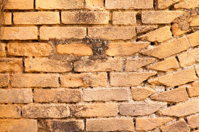 Full frame shot of brick wall