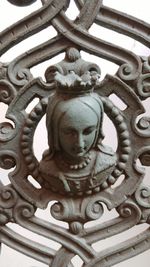 Full frame shot of historic metal