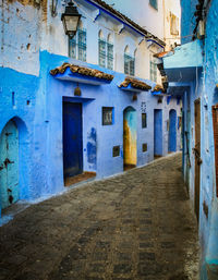 Street amidst buildings in city