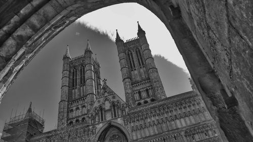 Low angle view of church against the sky