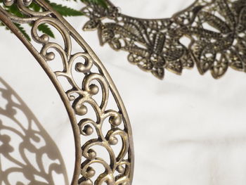 High angle view of ornate ceiling