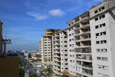 Buildings against sky