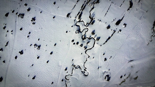 Full frame shot of snow