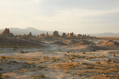 Trona pinnacles in death valley