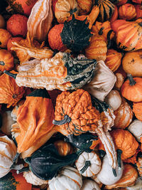 Full frame shot of food for sale at market stall