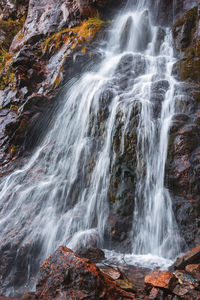 View of waterfall