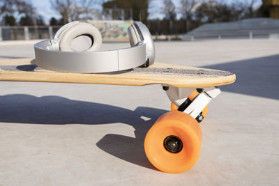 Close-up of toy on table