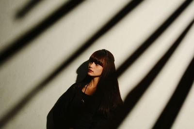 Woman standing on floor