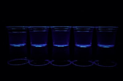 Close-up of object over black background
