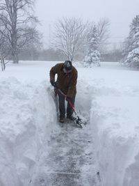 Excessive snow fall - digging out. 
