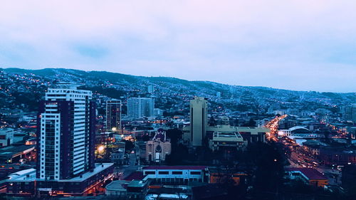 Skyscrapers in city