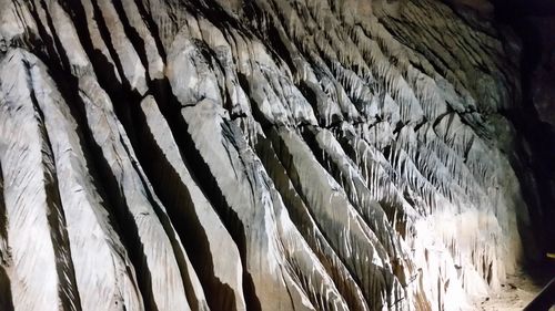 Low angle view of cave