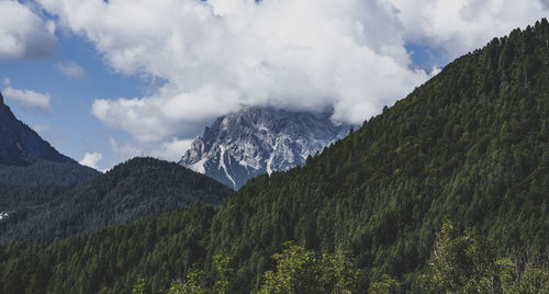 Panoramic view of landscape against sky