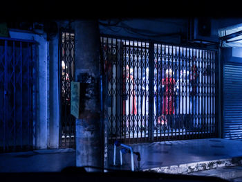 Interior of abandoned house