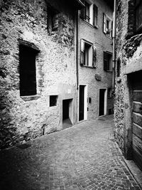 Alley amidst buildings in town