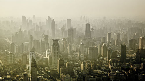 Aerial view of cityscape