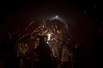 Fire and music. folklore and tradition in mallorca