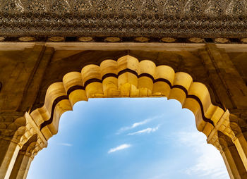 An ancient archway  in jaipur, india