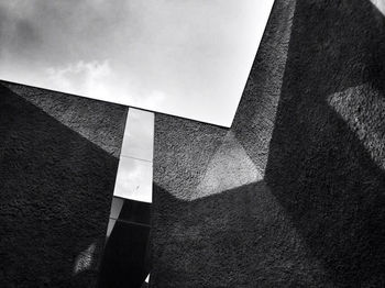 Low angle view of building against sky