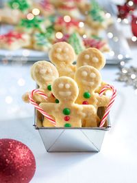 Close-up of cookies on table