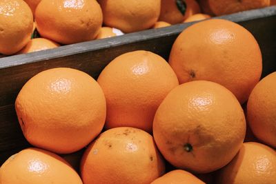 Close-up of fruits for sale at market stall