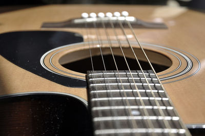 Close-up of guitar