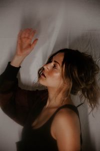 Portrait of a young woman