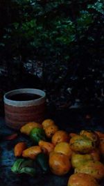 Close-up of pumpkins