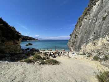 Xigia sulfur beach zakynthos, greece