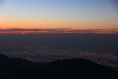 Aerial view of cityscape