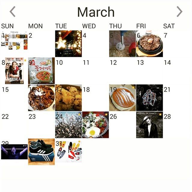 Instacalendar