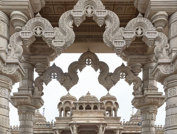 Low angle view of temple building