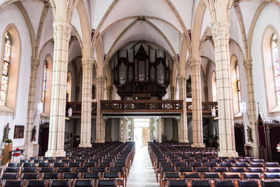 Pew in church