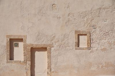 Window of building