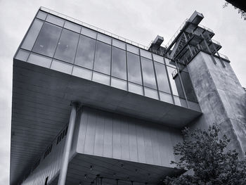 Low angle view of building against sky