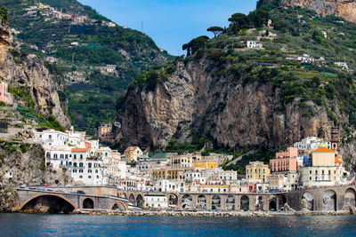 View of buildings in city