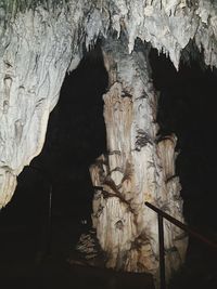 Close-up of rock formation